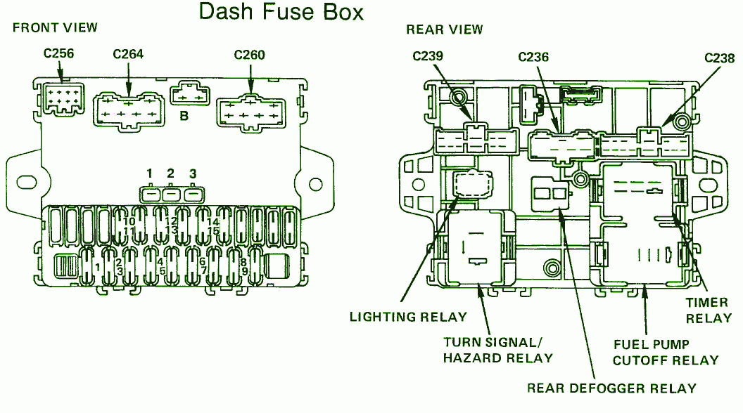 1987 Honda Accord Lx Fuse Box Diagram  U2013 Auto Fuse Box Diagram