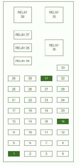 Ford Taurus 2003 Fuse Box Diagram Auto Fuse Box Diagram