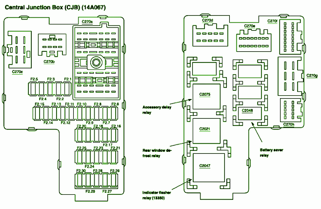 2004 Ford Explorer Fuse Box Diagram – Auto Fuse Box Diagram