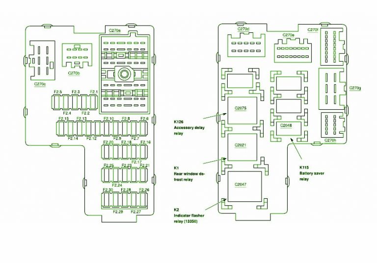 2002 Ford Explorer Fsue Box Diagram – Auto Fuse Box Diagram