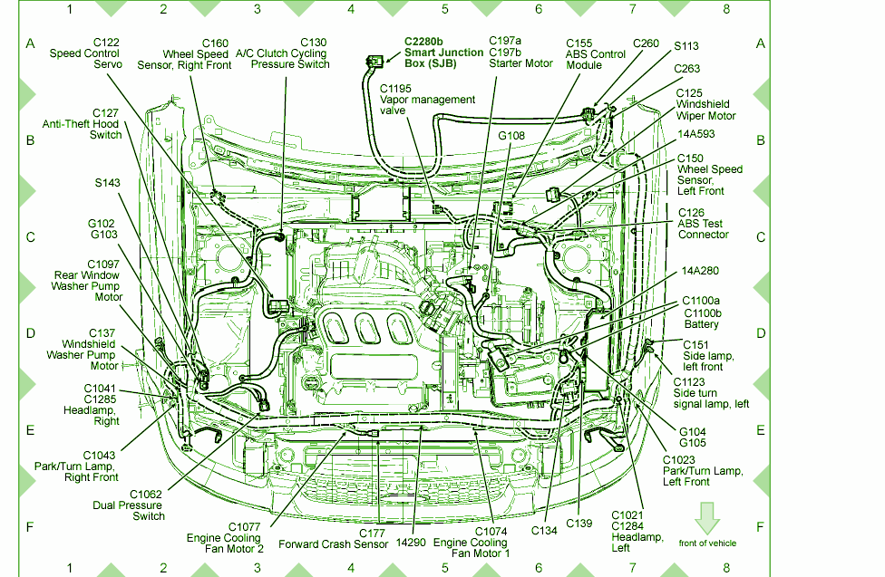 2006 Ford Escape 3.0 L Fuse Box Diagram – Auto Fuse Box Diagram