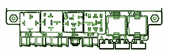 Volkswagen Passat Auxilliary Arrangement Fuse Box Diagram – Auto Fuse