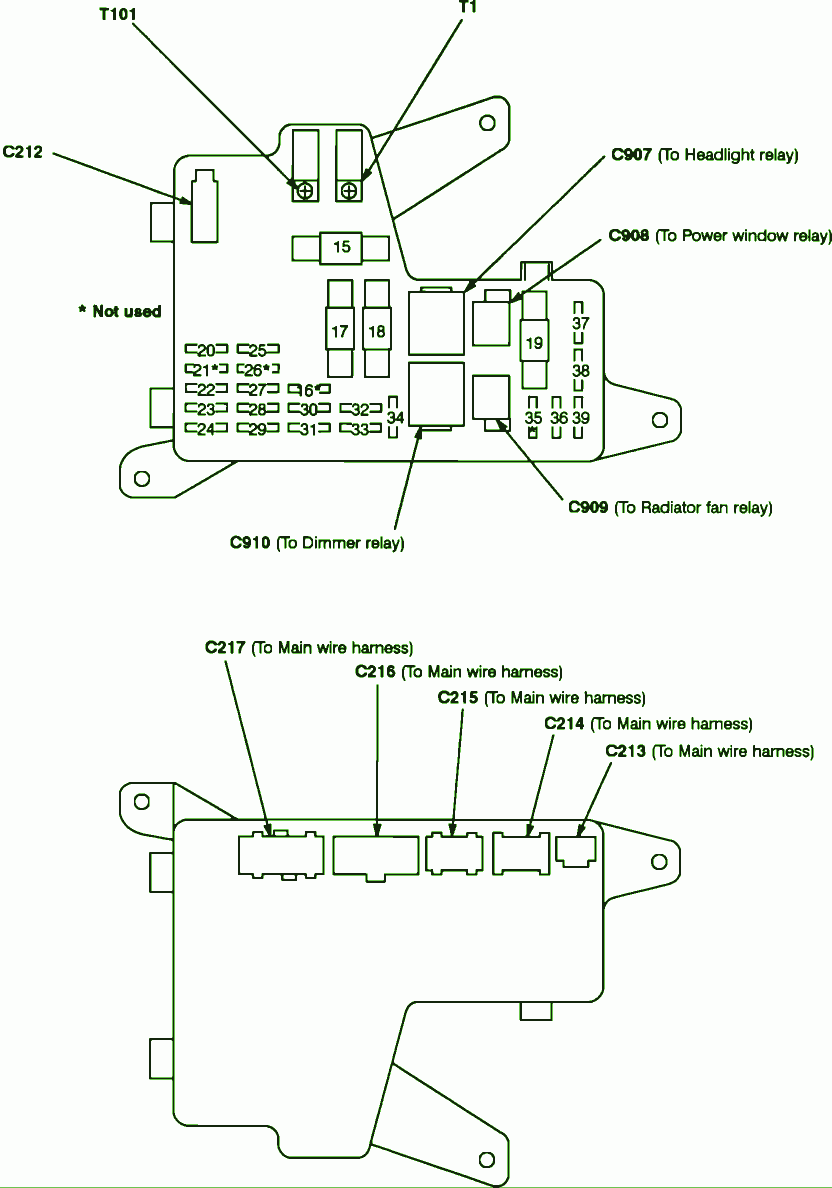 1992 Honda Accord Outside Fuse Box Diagram – Auto Fuse Box Diagram