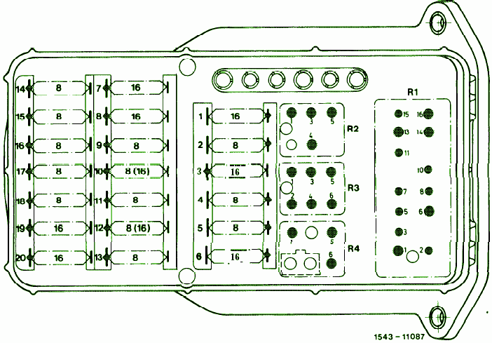 1988 Mercedes Benz E190 Fuse Box Diagram – Auto Fuse Box Diagram