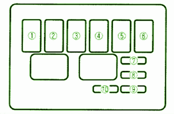 2004 Mazda MX-5 Miata Fuse Box DIagram – Auto Fuse Box Diagram