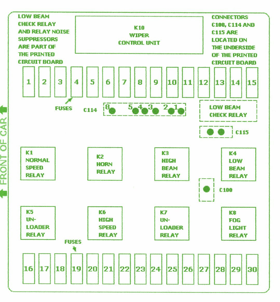 1985 BMW 325E Fuse Box Diagram – Auto Fuse Box Diagram