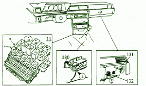 1991 Volvo 760 Series Gle Fuse Box Diagram