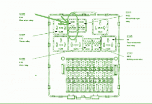 2003 Ford Focus Starter Fuse Box Diagram