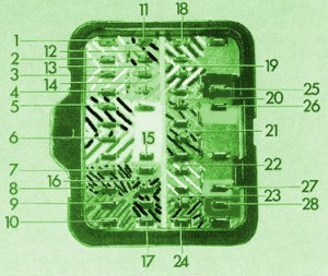 2009 BMW Touring Engine Fuse Box Diagram