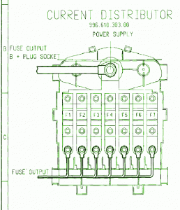 2009 Porsche Boxter Current Distributor Fuse Box Diagram