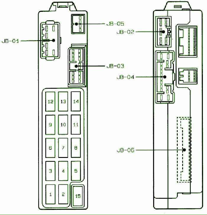 2002 Mazda MPV LX Fuse Box Diagram – Auto Fuse Box Diagram