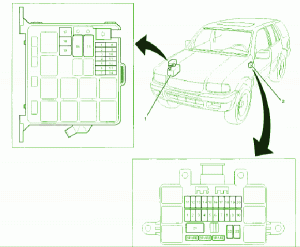 2004 Isuzu Oasis Front Fuse Box Diagram