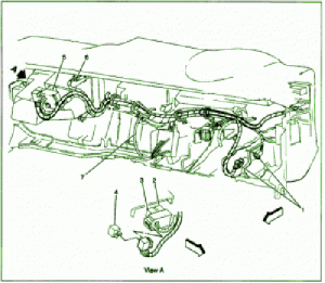 2005 Oldsmobile Bravada Inside The Dash Fuse Box Diagram