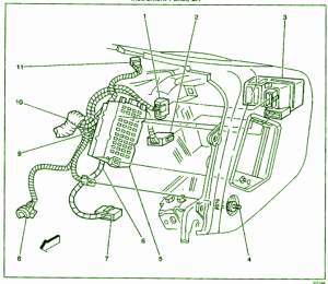 2008 Daewoo Lanos Engine Fuse Box Diagram