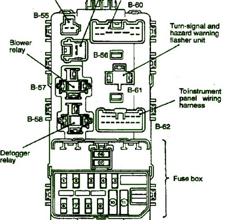 2009 Mirage Extreme Sport Main Fuse Box Diagram  U2013 Auto