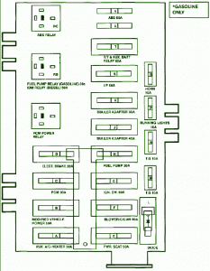 Ford-E250-Engine-Compartment-Fuse-Box-DIagram