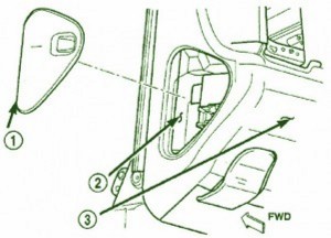 2006 Dodge Neon SRT 4 Dash Fuse Box Diagram