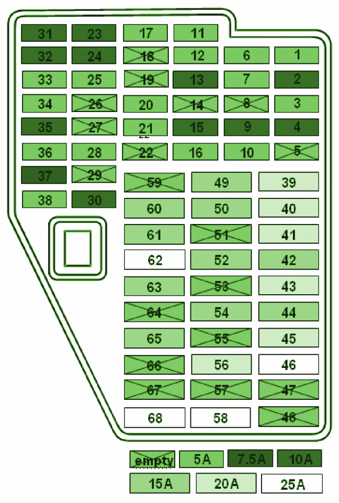 1999 Skoda Felicia 1.3 GLX Fuse Box DIagram – Auto Fuse Box Diagram