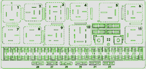 1989-audi-100-main-fuse-box-diagram