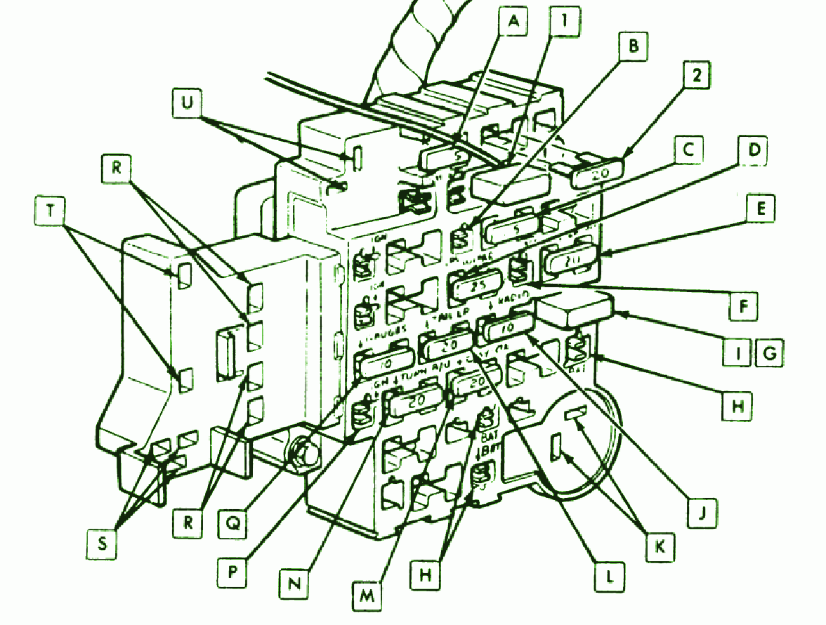 1989 Chevy Dually Fuse Box Diagram – Auto Fuse Box Diagram