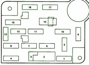 1992 Ford Flareside Dash Fuse Box Diagram