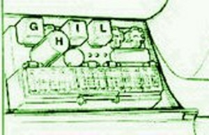 1996 Alfa Romeo 164 LS Engine Fuse Box Diagram