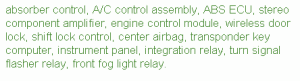 1997 Lexus IS400 Interior Fuse Box Map