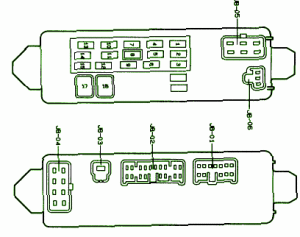 2002 Mazda Millenia Fuse Box Diagram