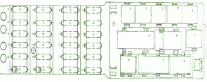 2006 Mercedes E500 Fuse Box Diagram