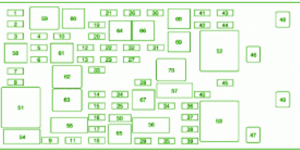 2012 Buick Lucerne Engine Fuse Box Diagram