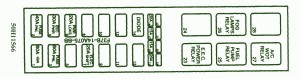 1998 Mazda Soho Fuse Box Diagram