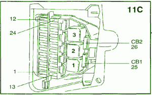 2002 Volvo L45B Fuse Box Diagram