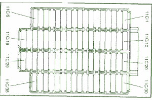 2002 volvo S60 T5 Fuse Box Diagram