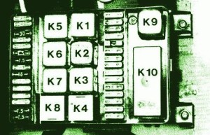 2006 BMW X5 Main Fuse Box Diagram