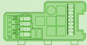 2008 Volvo S60 Fuse Box Diagram