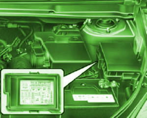 2010 Kia Forte Engine Compartment Fuse Box Diagram