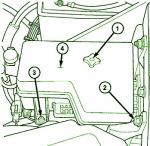 2011 Dodge Avenger Engine Wiring Fuse Box DIagram