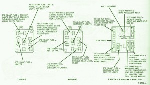 2970 Mustang Fastback Fuse Box Diagram