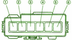 1991 Suzuki Cappuccino Under Dash Fuse Box Diagram