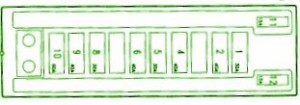 1997 Ford KA Fuse Box Diagram