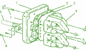 1992 GM 2.5 Pin Out Fuse Box Diagram