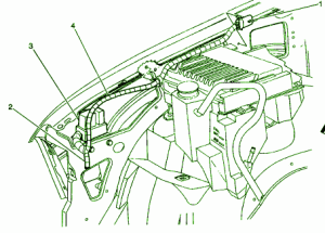 2005 GMC W4500 Main Fuse Box Diagram