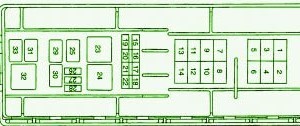 2009 Ford LCF Fuel Pump Fuse Box Diagram