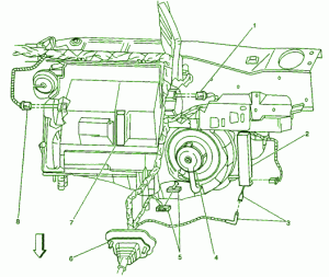 1987 Pontiac Acadian Blower Motor Fuse Box Diagram