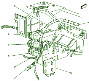 1987 Pontiac Acadian Engine Fuse Box Diagram