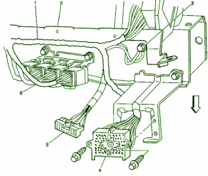 1987 Pontiac Acadian Ground Pin Out Fuse Box Diagram