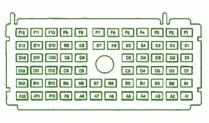 1990 Pontiac 6000 Main Fuse Box Diagram