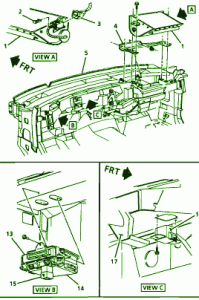 1994 GM Broght Sensor Fuse Box Diagram