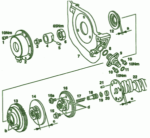 1994 Mercedes Benz SL320 Part Fuse Box Diagram