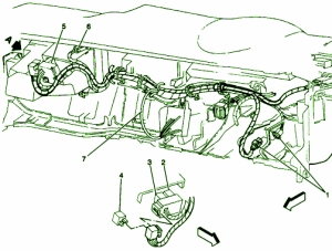 1996 Oldsmobile Firenza Fuse Box DIagram